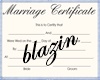 Our Marriage Cert.
