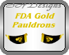 Gold Dragn Pauldrons Fem
