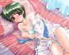 Anime girl in Bed