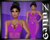 Gina  Gown Hot Pink