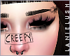 LL* Creepy Face Tattoos