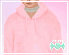 .M| cute pink hoodie