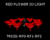 Red Flower DJ Light
