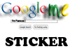 Google Me Sticker