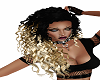 black/blond long curls