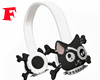 F - Grey Cat Headphones