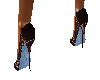 Brown/Blue Stilettos