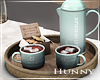 H. Hot Chocolate Tray