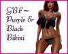 GBF~ Purple/Blk Bikini