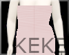 KEKE Ruched Pink Dress