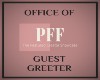 GUEST GREETER FRAME