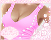 ♔ Top e Pink Button