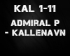 Admiral P - Kallenavn