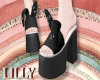 bunny sandal black