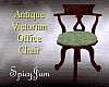 Antq Vict Office Chair g
