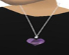 feb birthstone necklace