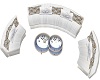 White Moon Rising Couch
