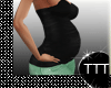 Black Maternity Top V1