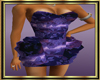 Purple Silk Rumba Dress