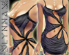 [LYN]Flower Black Dress