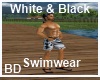 [BD] White&BlackSwimwear