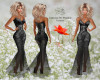 Mari Black Gown #2