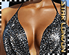 Black Crystal Halter