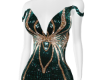 Emerald Spider Dress