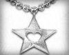 star heart necklace