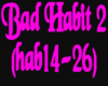 Bad Habit 2(hab14-26)