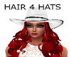 HAIR 4 HATS RED