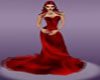 Red Silk Vampire Dress