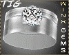 Wedding Ring RND Silver