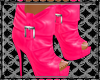 [MB] Leather Boots Pink