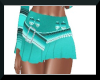 teal hottie skirt