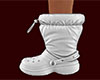 White Croc Boots (F)