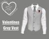 Valentines Grey Vest