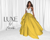 LUXE Gown 24 Wht/Golden