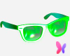 Green glow sunglasses