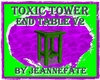 TOXIC TOWER END TABLE V2