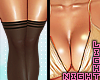 !N Brown Lips Socks 6