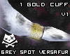 Grey Spot Gold Cuff v1