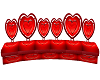 hearts couch