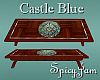 Castle Blue Dining Table