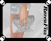 Valentine Silver Clutch