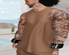BROWN TANK TOP