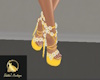 Yellow Daisy Heels