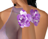 Purple Floral Bracelets