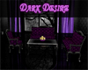 Dark Desire sofa set