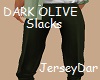 Dress Slacks Dark Olive